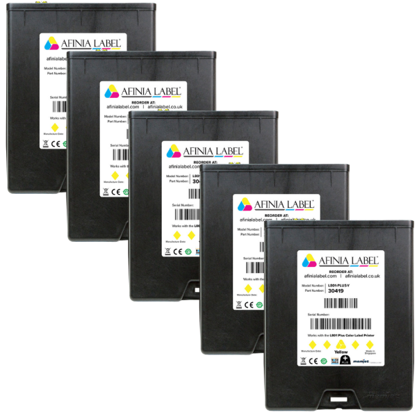 Afinia L801 plus Gelb Tintenkartuschen 5er Set